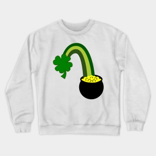 Lucky Shamrock Leads to Gold Crewneck Sweatshirt